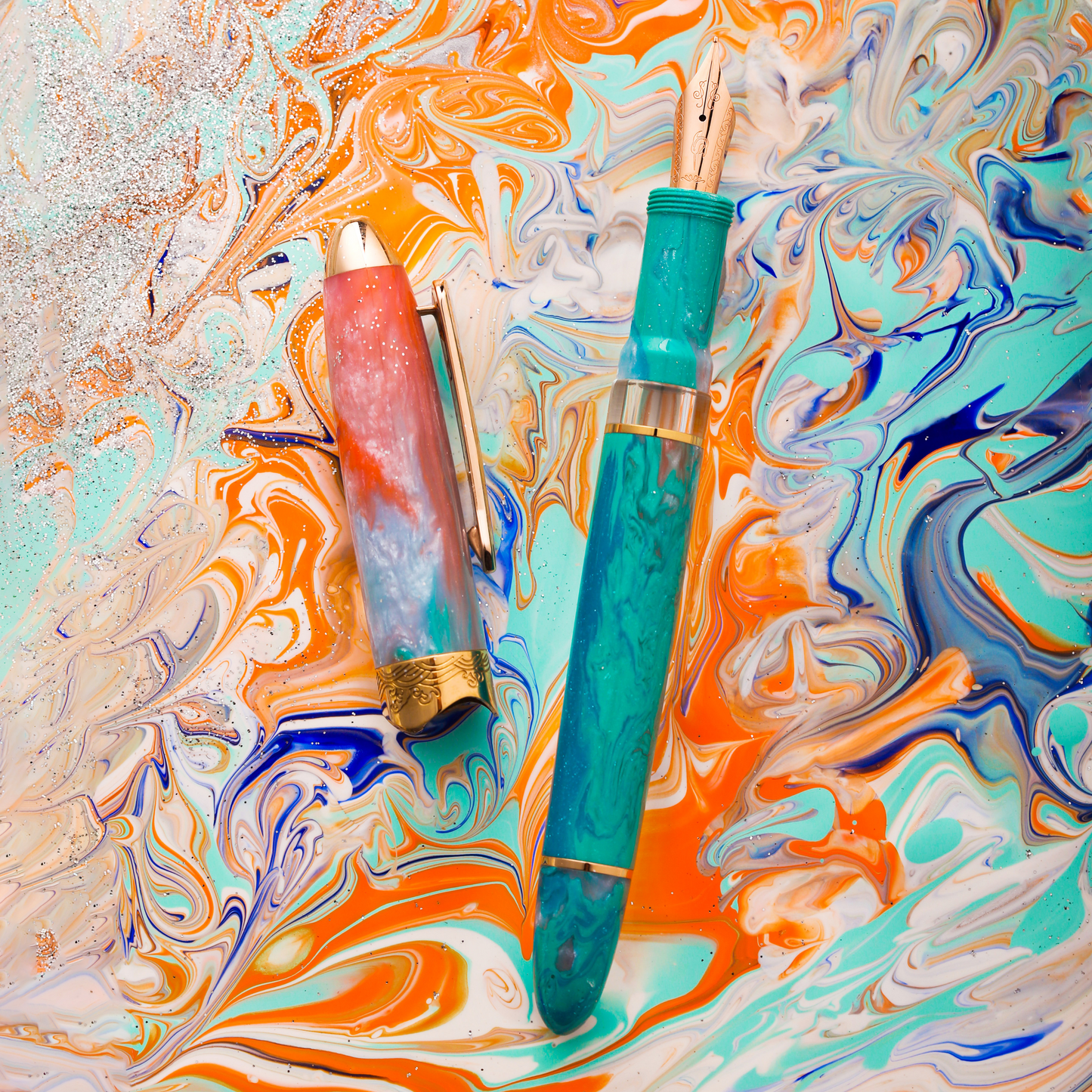 Nahvalur-Horizon-Dawn-Fountain-Pen-Cap-Off-2