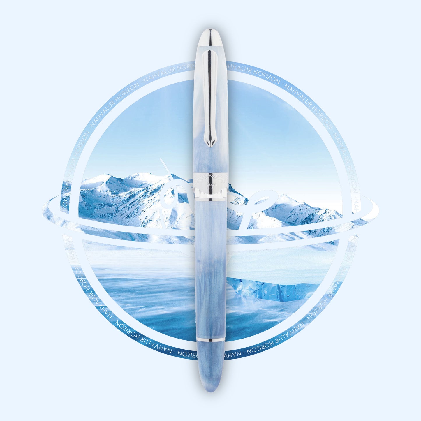 Nahvalur-Horizon-Glacier-Fountain-Pen-Front