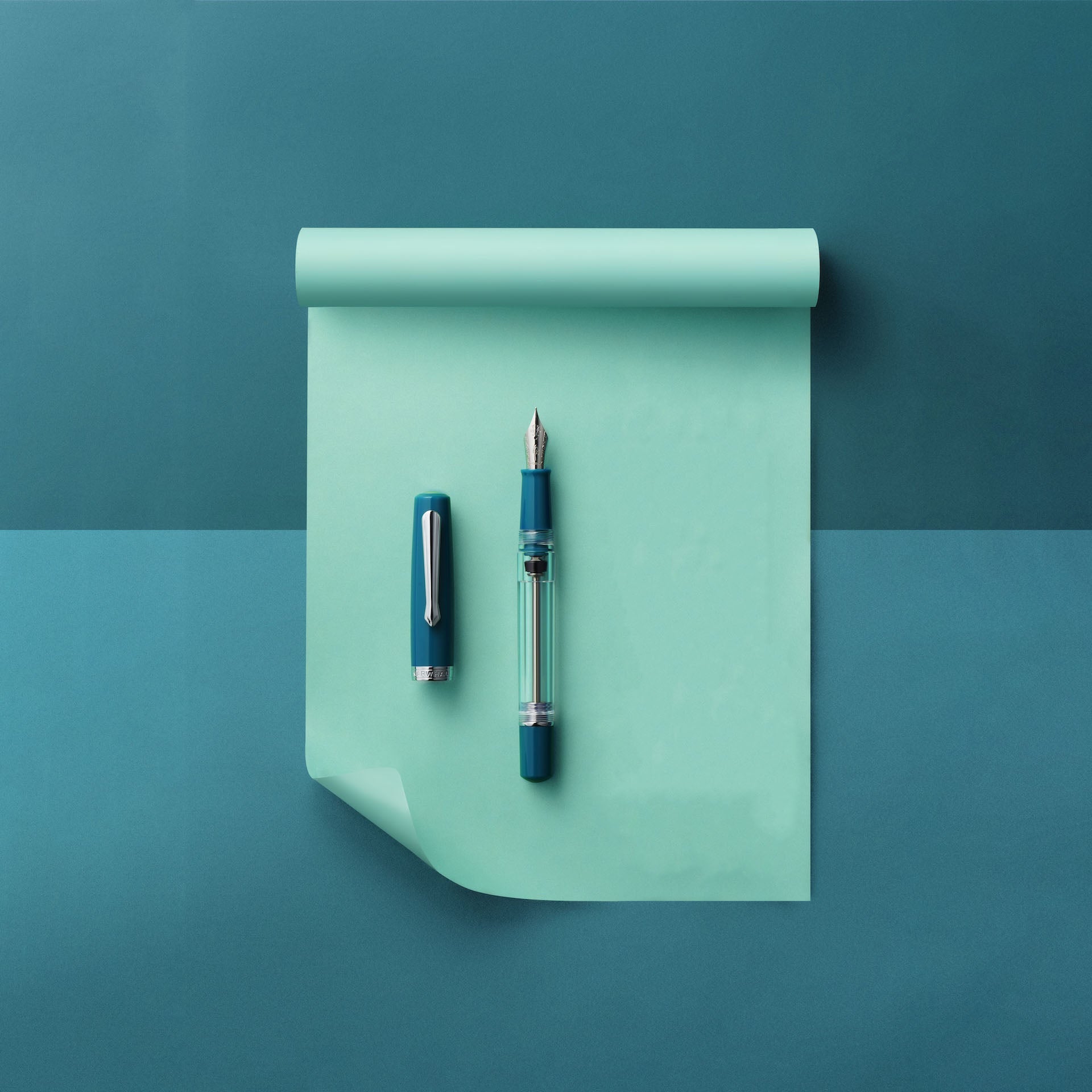 Nahvalur Original Plus Aquamarine Fountain Pen | Nahvalur
