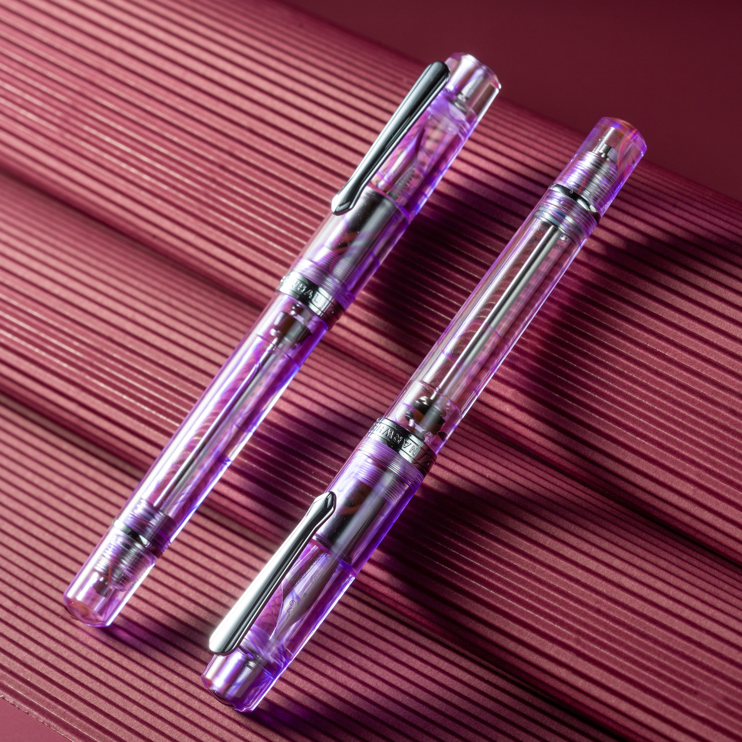 Nahvalur-Original-Plus-Melacara-Purple-Fountain-Two-Pens