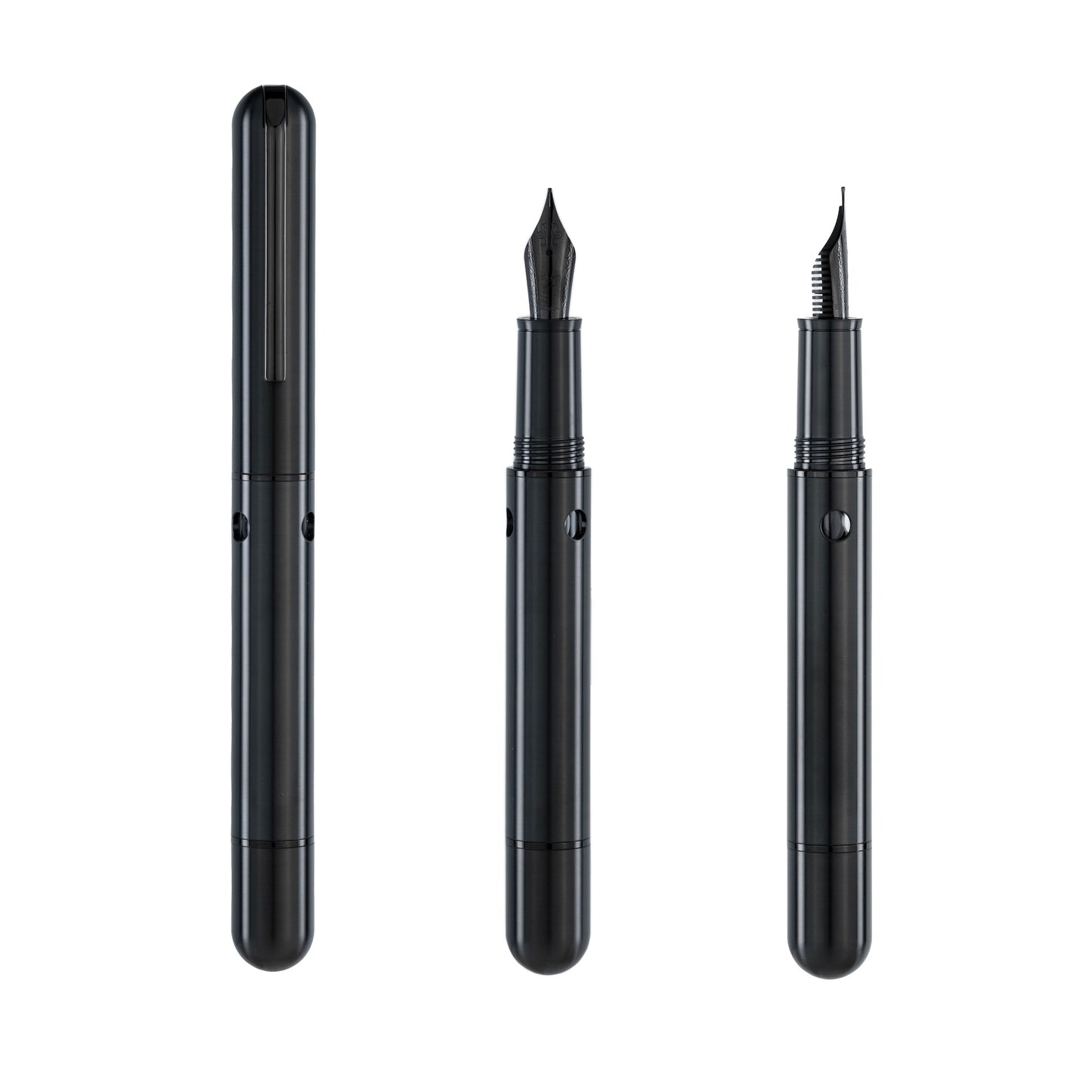 black-titanium-nautilus-pens