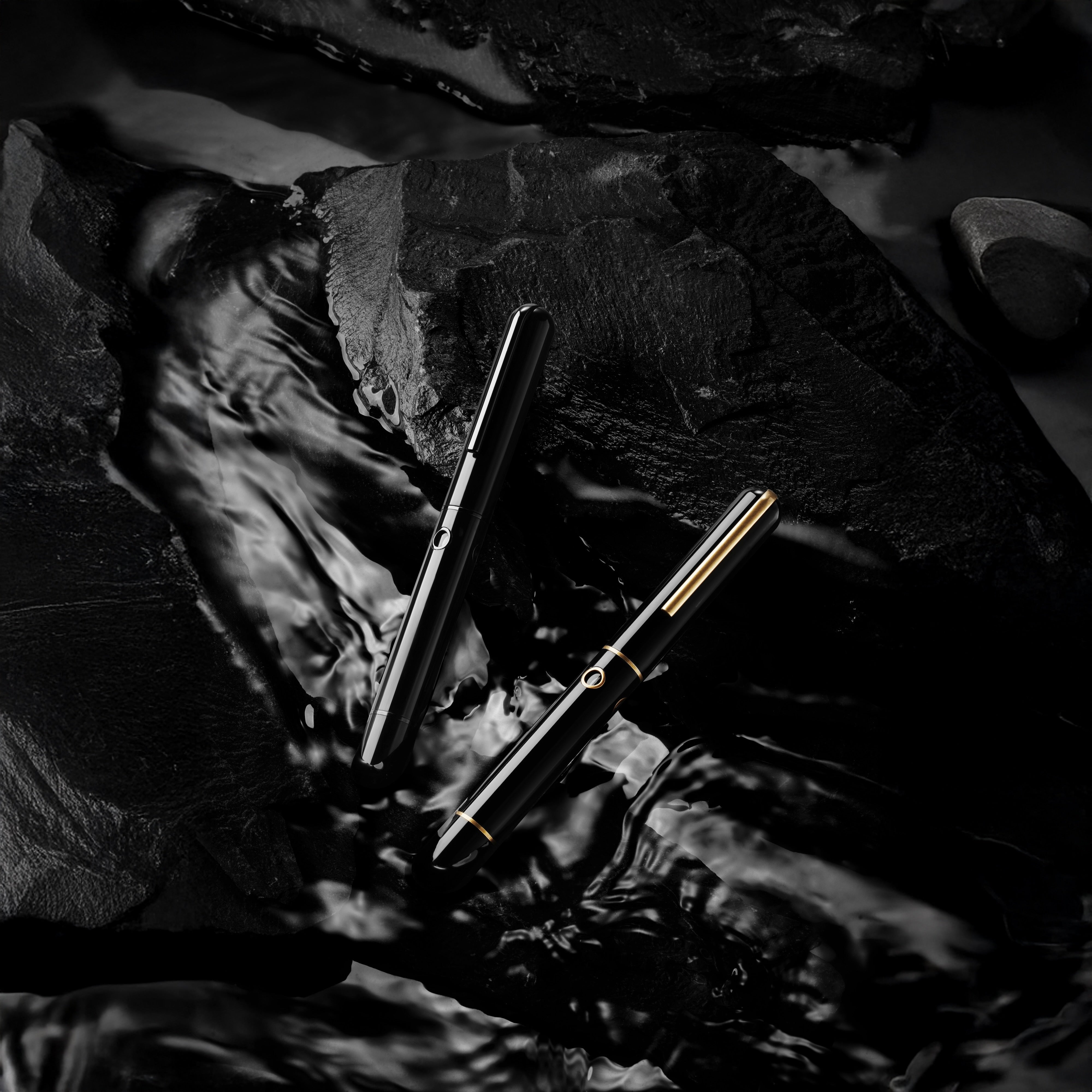 Nahvalur Nautilus Cephalopod Black Ebonite Fountain Pen