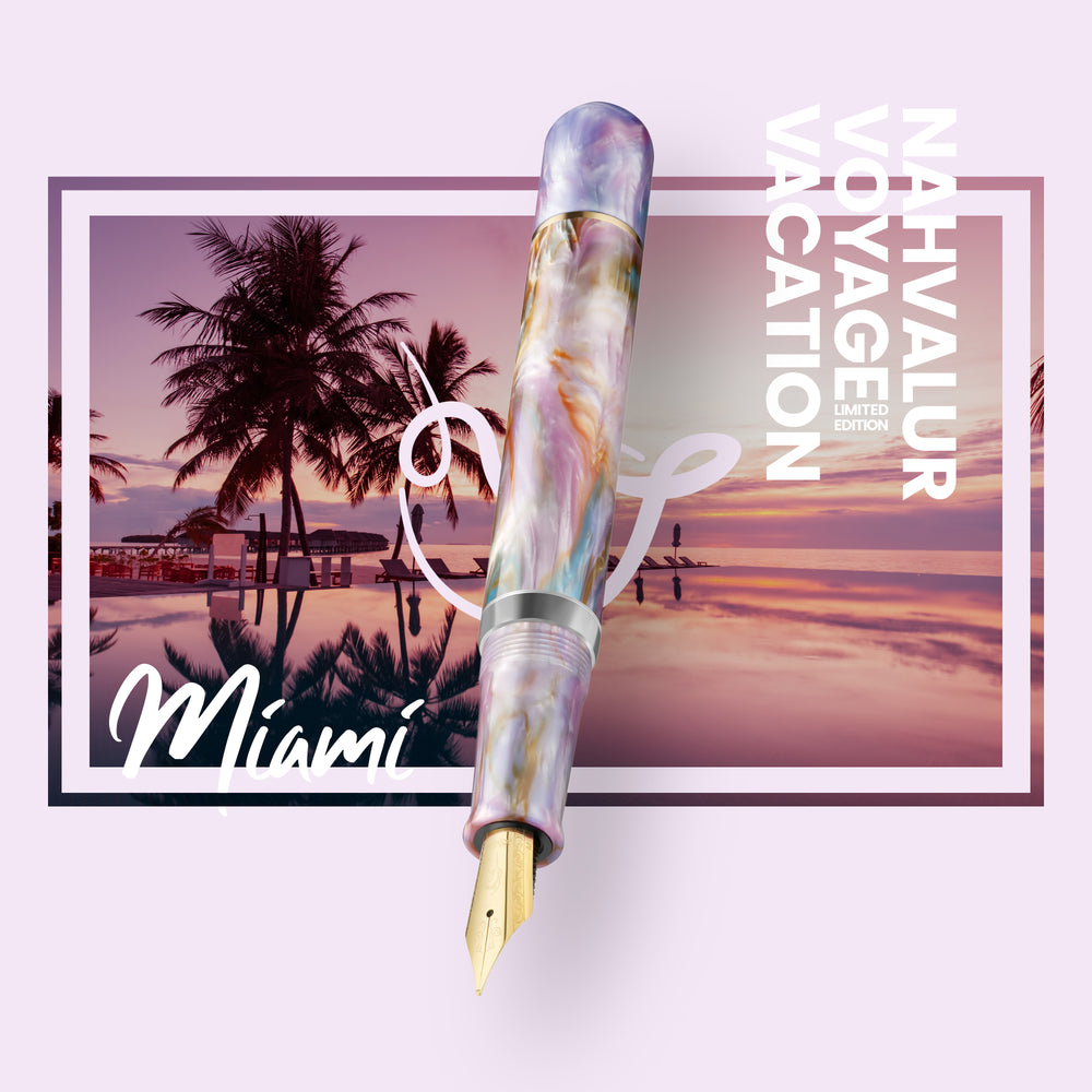 
                  
                    Nahvalur Voyage Vacation: Miami Fountain Pen
                  
                