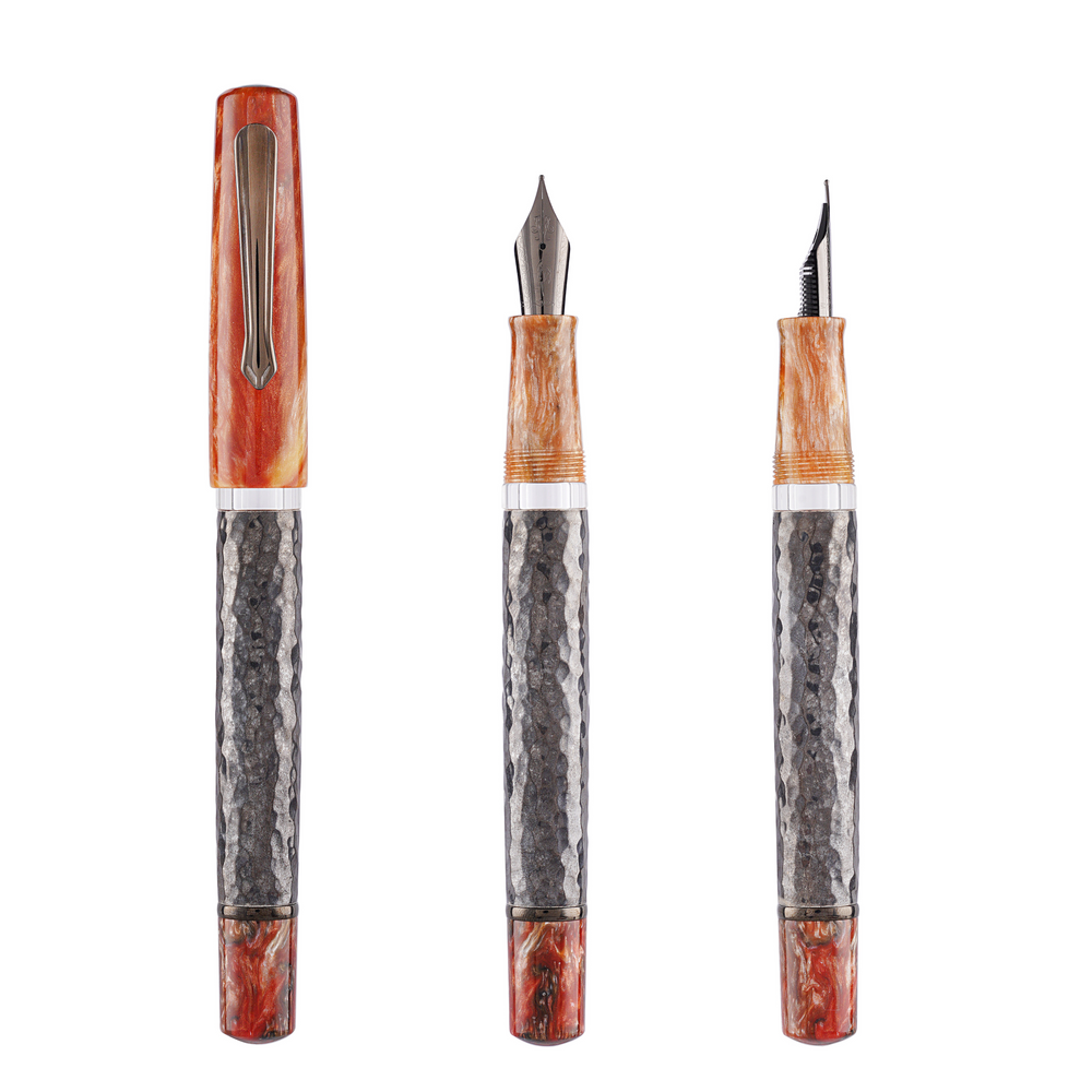 
                  
                    Nahvalur 365 Series 2023 LE: Obsidian Pumpkin Fountain Pen
                  
                