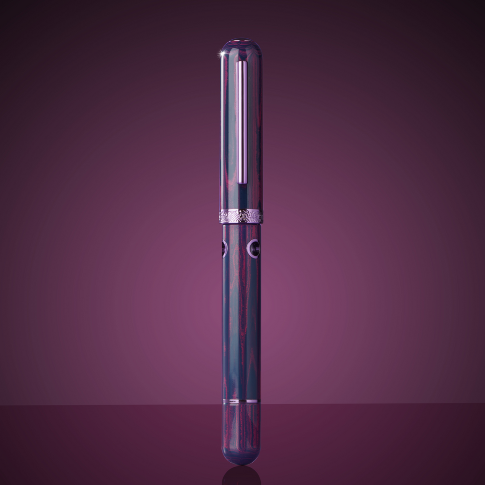 Nahvalur Nautilus Anthias Violet Ebonite Fountain Pen