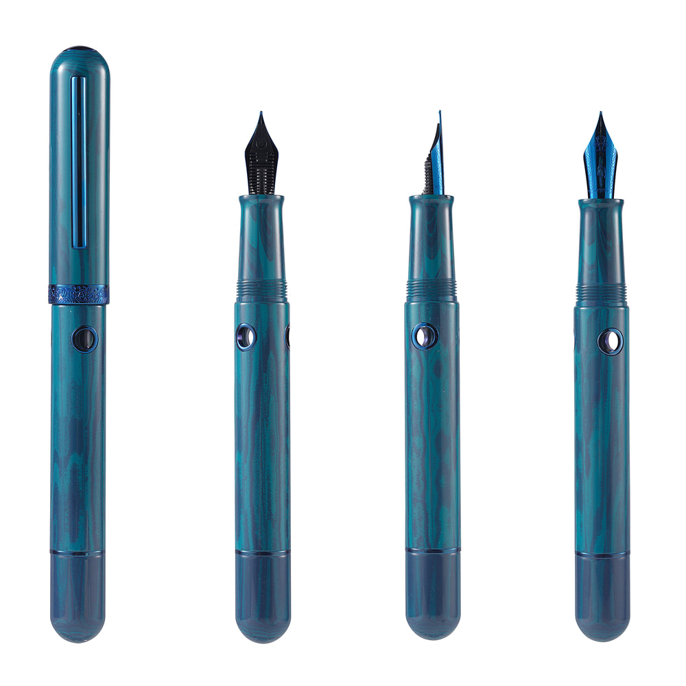 
                  
                    Nahvalur Nautilus Faroe Marine Ebonite Fountain Pen
                  
                