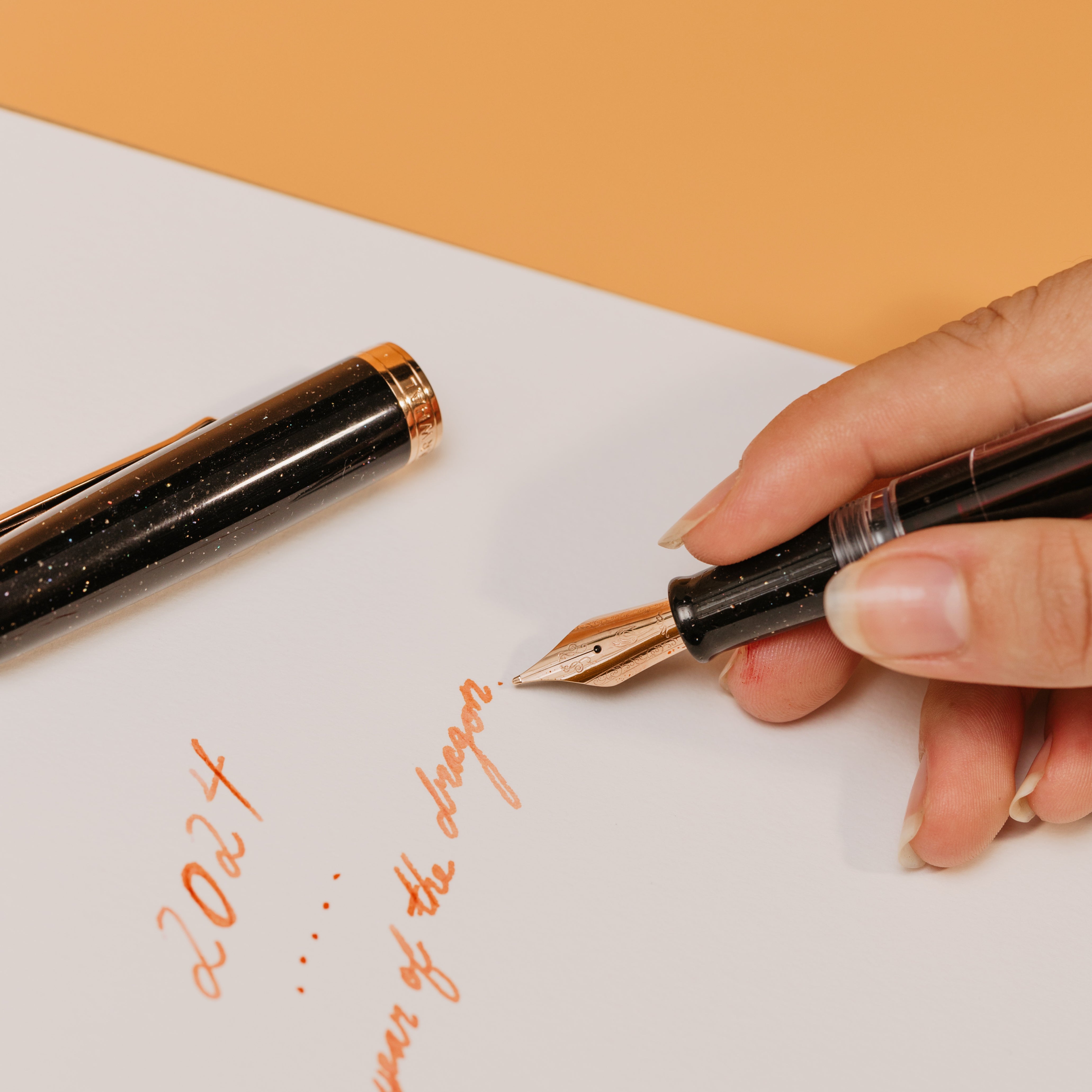 Nahvalur Original Plus Lovina Graphite Fountain Pen | Nahvalur