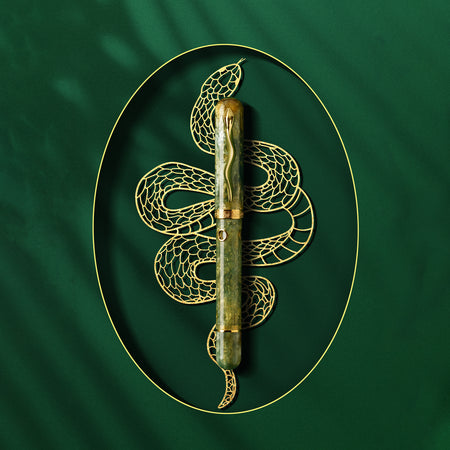 Nahvalur Pen of the Year Snake 細字【限定品】 Nahvalur Pen of the Year: Snake 2025 Fountain Pen | Nahvalur
