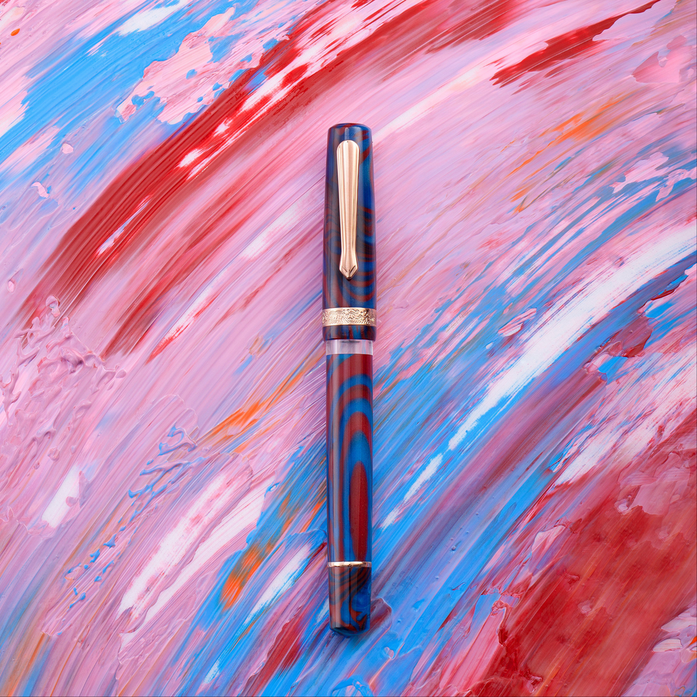 Nahvalur Schuylkill Dragonet Sapphire Limited Edition Fountain Pen