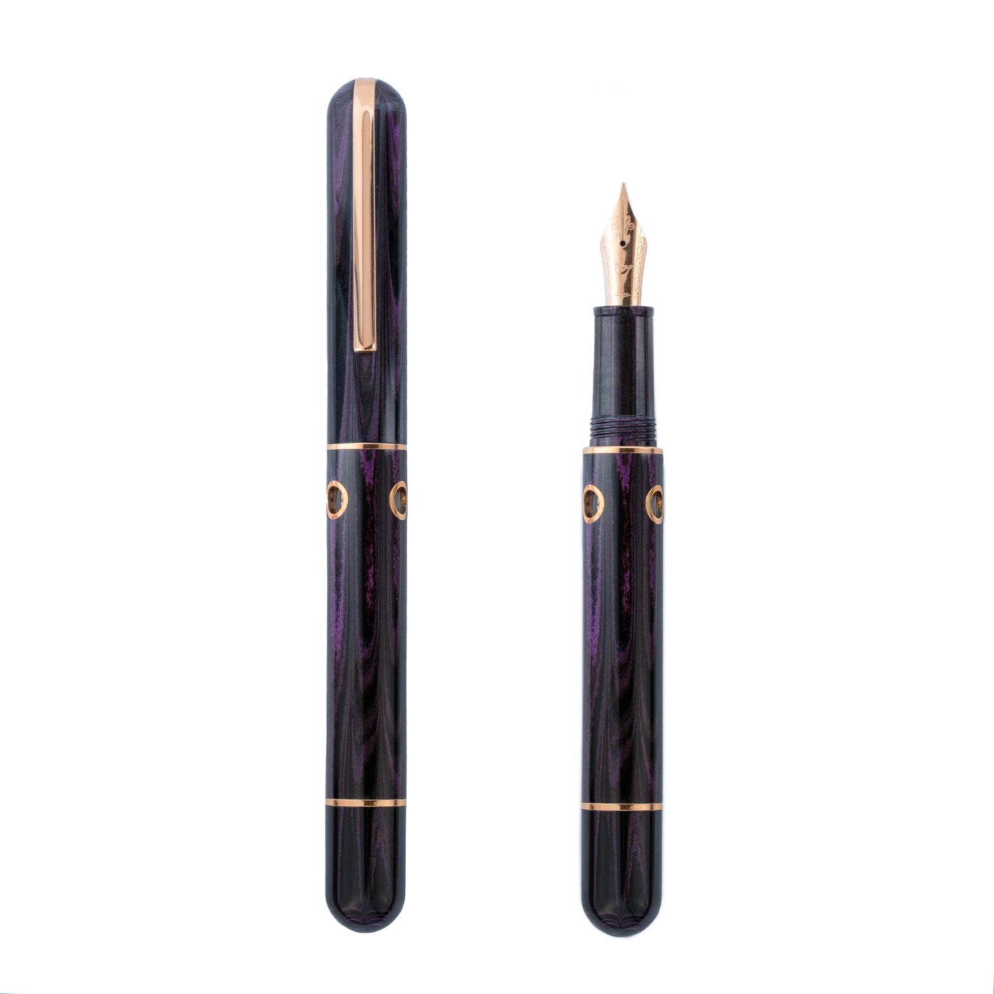
                  
                    Nahvalur Nautilus Stylophora Berry Ebonite Fountain Pen
                  
                