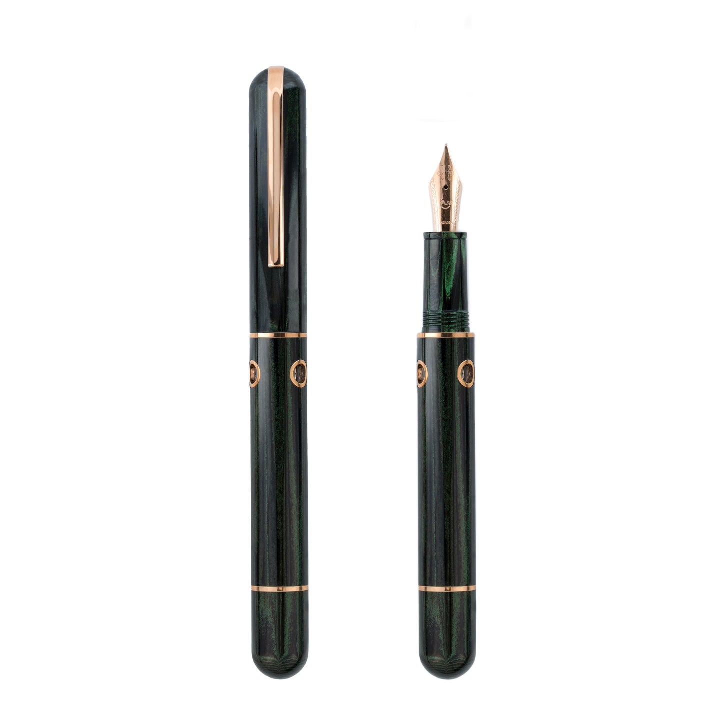 
                  
                    Nahvalur Nautilus Chelonia Green Ebonite Fountain Pen
                  
                